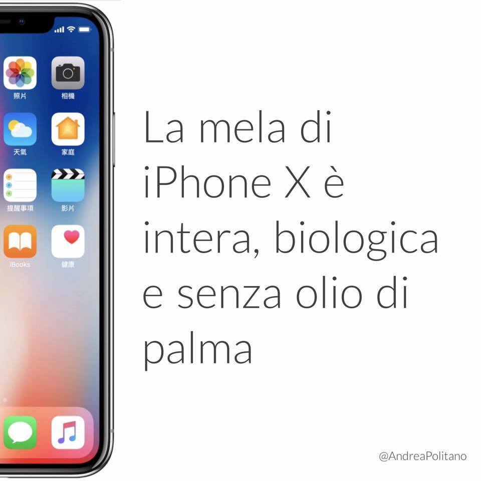 ironia web iPhone X